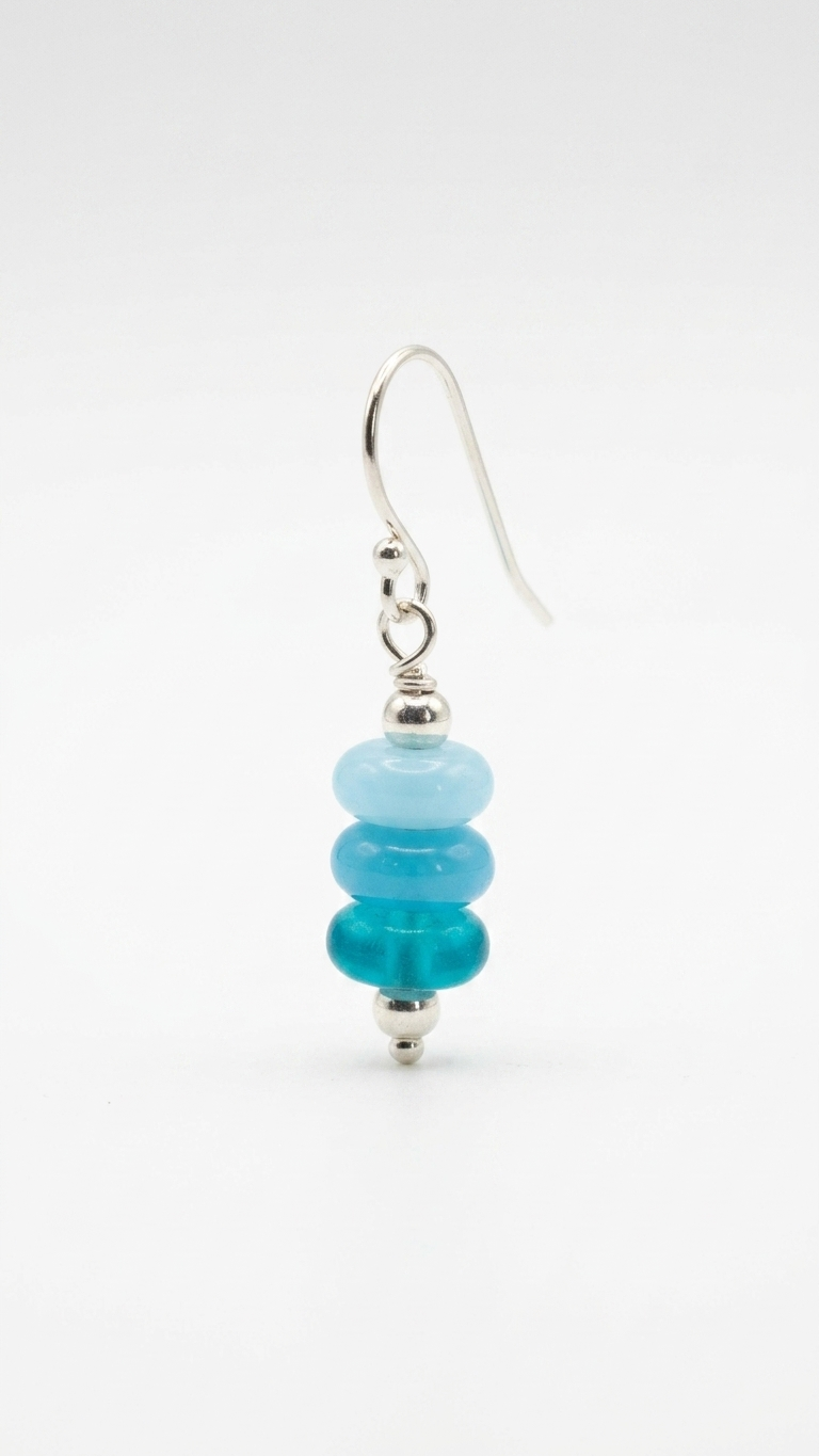 Blue Drift Earrings